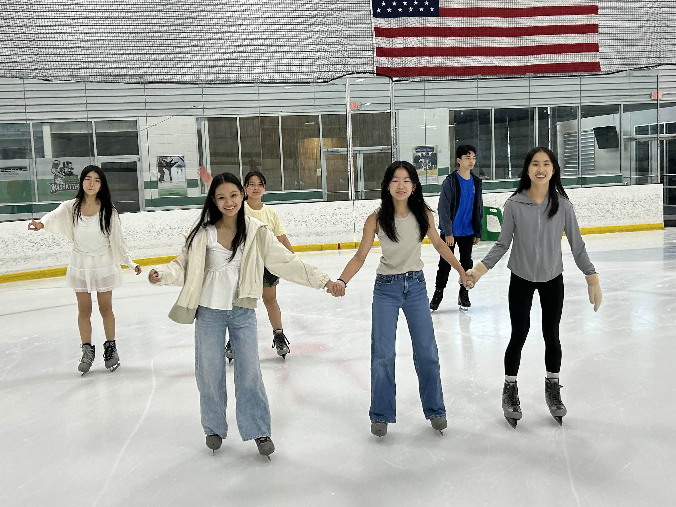 Ice Skating with friends