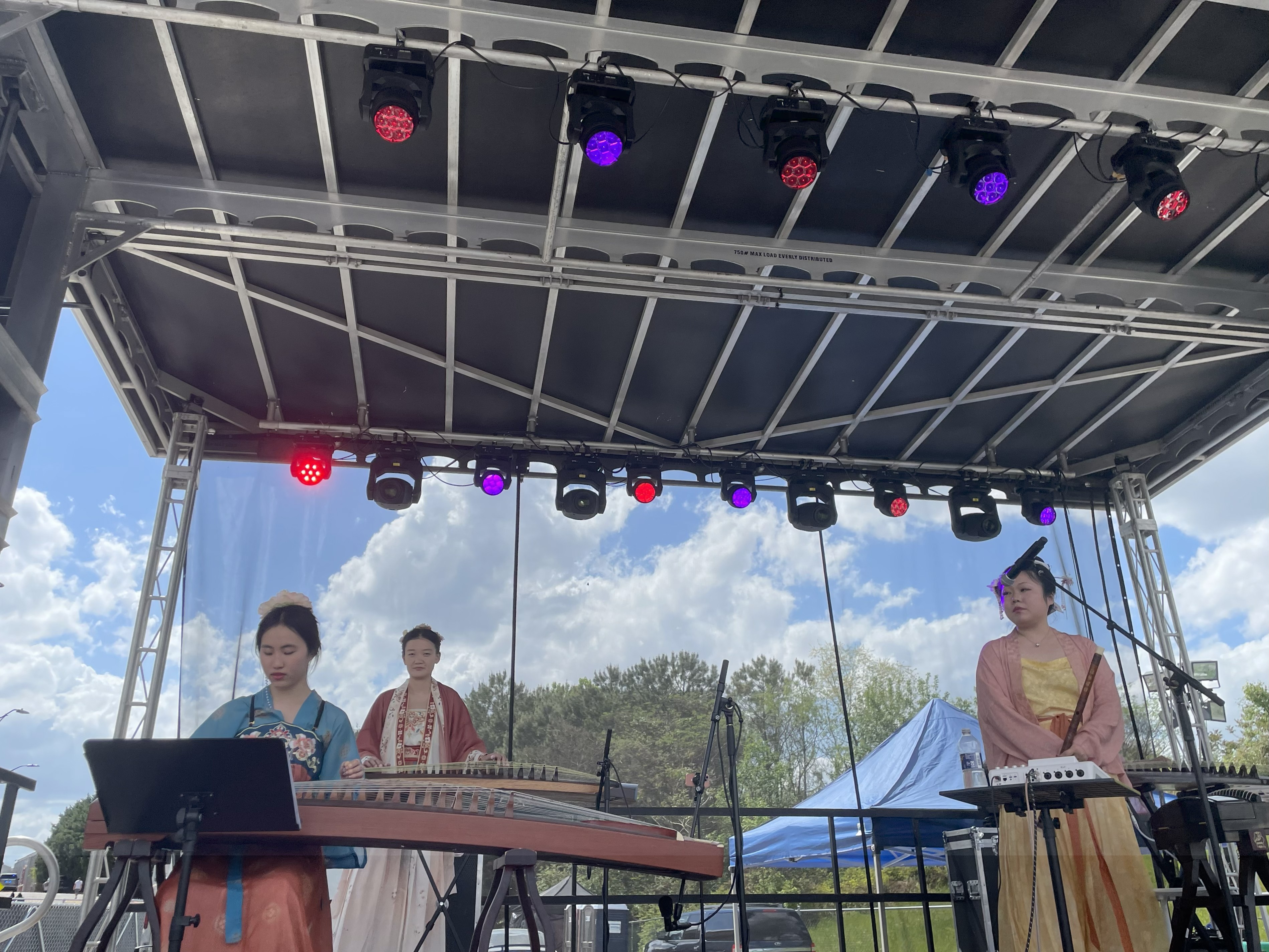 Guzheng concert at panda festival